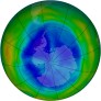 Antarctic Ozone 2003-08-24